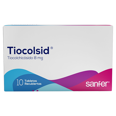 TIOCOLSID Tabletas recubiertas