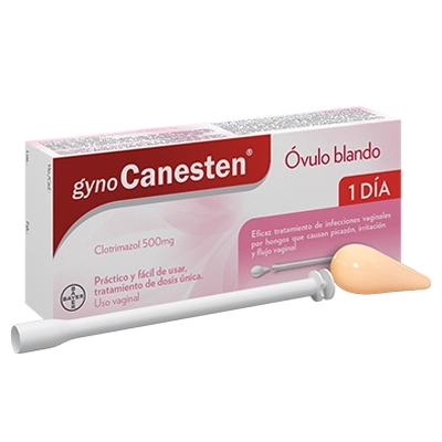 GYNO CANESTEN 3 CREMA GYNO CANESTEN OVULOS 200 MG GYNO CANESTEN OVULO 500 MG Óvulos