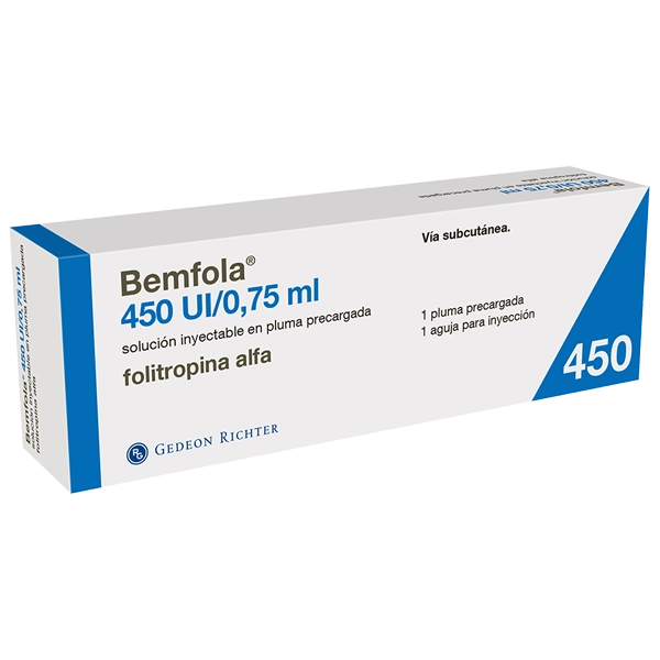 BEMFOLA 450 UI/0,75 ML Solución inyectable