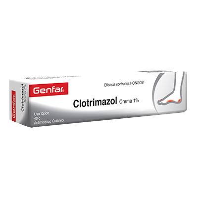 CLOTRIMAZOL GENFAR 1% Crema tópica
