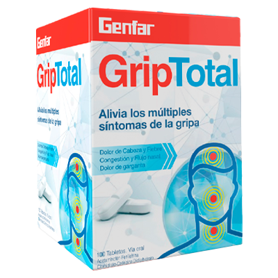 ACETAMINOFÉN + FENILEFRINA CLORHIDRATO + CETIRIZINA DICLORHIDRATO GENFAR