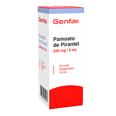 PAMOATO DE PIRANTEL GENFAR Suspensión