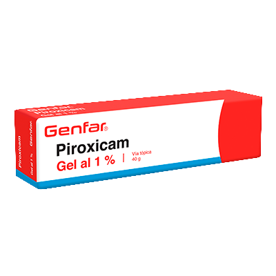 PIROXICAM GENFAR 0.5 G / 40 G Gel
