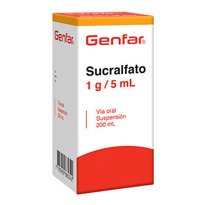 SUCRALFATO GENFAR Suspensión