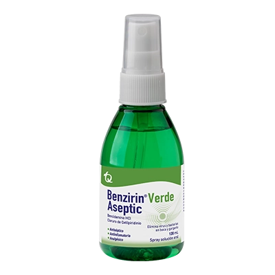 BENZIRIN VERDE ASEPTIC Solución oral
