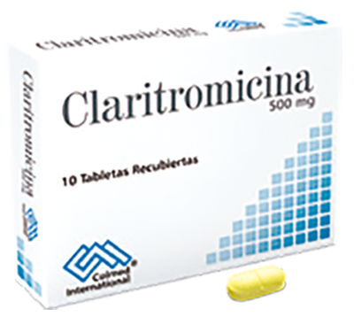 CLARITROMICINA COLMED Tabletas