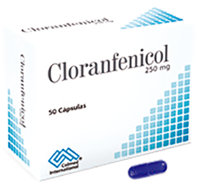 CLORANFENICOL COLMED Cápsulas