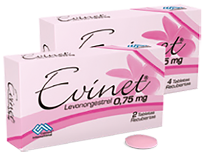 EVINET 0.75 MG COLMED Tabletas