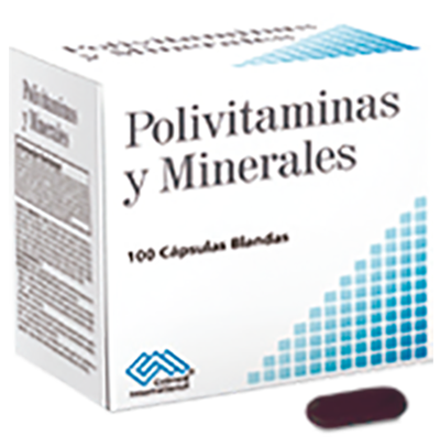 POLIVITAMINAS Y MINERALES  COLMED Cápsulas