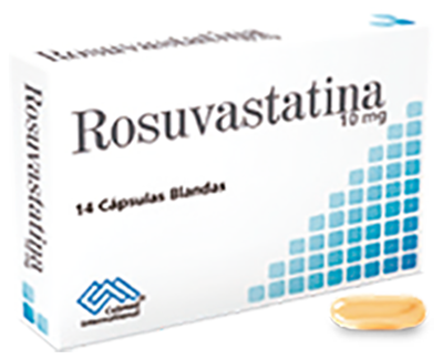 ROSUVASTATINA COLMED 10 MG Cápsula blanda