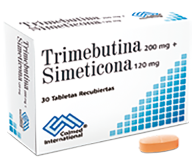 TRIMEBUTINA + SIMETICONA COLMED Tabletas