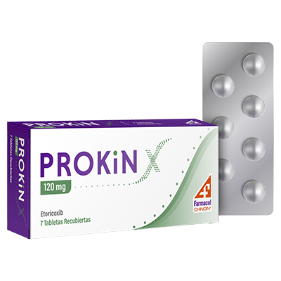 PROKIN X 120 MG Tabletas recubiertas