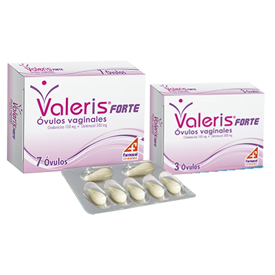 VALERIS FORTE ÓVULO VAGINAL Óvulos