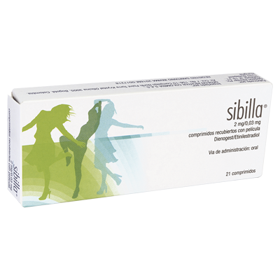 SIBILLA 2 MG/0,03 MG Comprimidos recubiertos