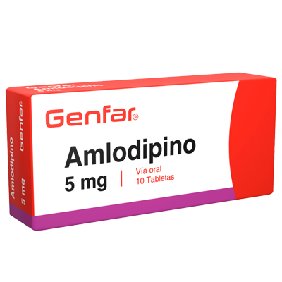 AMLODIPINO GENFAR Tabletas