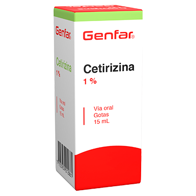 CETIRIZINA GENFAR 0.1%