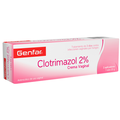 CLOTRIMAZOL 2% CREMA VAGINAL GENFAR Crema vaginal