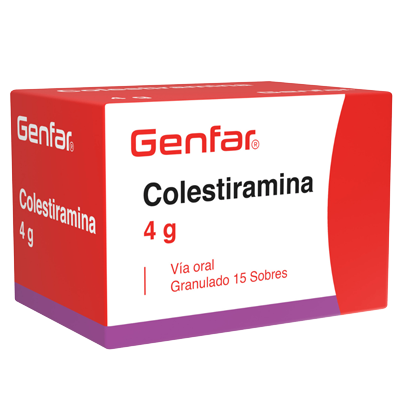 COLESTIRAMINA GENFAR 4G Granulado