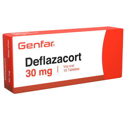 DEFLAZACORT GENFAR 30 MG Tabletas