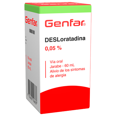 DESLORATADINA GENFAR 0.05%