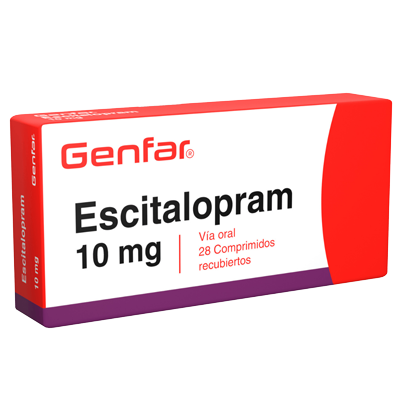 ESCITALOPRAM GENFAR 10 MG Tabletas
