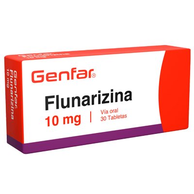 FLUNARIZINA GENFAR 10 MG Tabletas