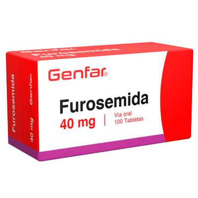FUROSEMIDA GENFAR Tabletas