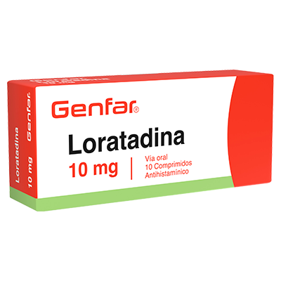 LORATADINA GENFAR  10 MG