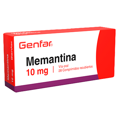MEMANTINA GENFAR 10 MG Tabletas recubiertas