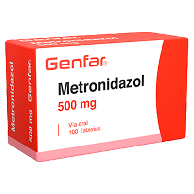 METRONIDAZOL GENFAR 500 MG Tabletas