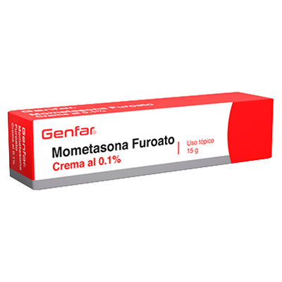 MOMETASONA FUROATO GENFAR 0.1% Crema