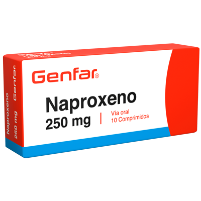 NAPROXENO GENFAR 250 Comprimidos