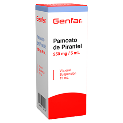PAMOATO DE PIRANTEL GENFAR Suspensión