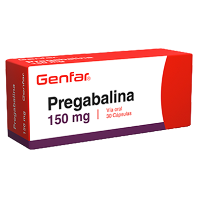 PREGABALINA GENFAR 150 MG Cápsulas