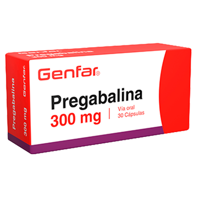 PREGABALINA GENFAR 300 MG Cápsulas