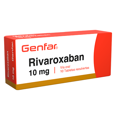 RIVAROXABÁN GENFAR 10 MG Tabletas recubiertas