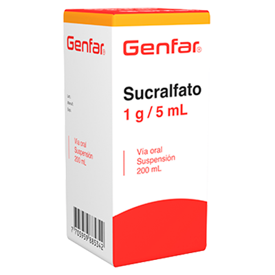 SUCRALFATO GENFAR Suspensión