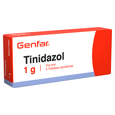 TINIDAZOL GENFAR 1 G Tabletas