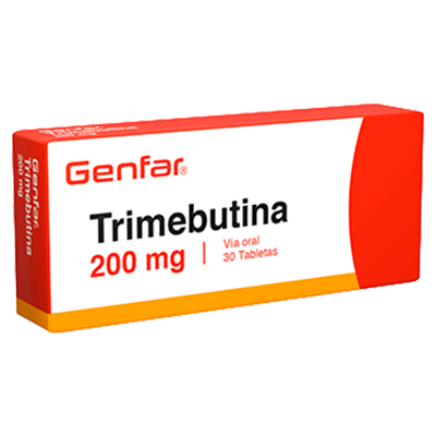 TRIMEBUTINA GENFAR 200 MG Tabletas