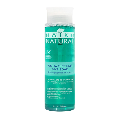 AGUA MICELAR ANTIEDAD HAIKO NATURAL Agua