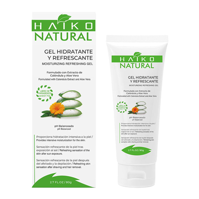 GEL HIDRATANTE Y REFRESCANTE AFTERSUN - AFTERSHAVE HAIKO NATURAL Gel