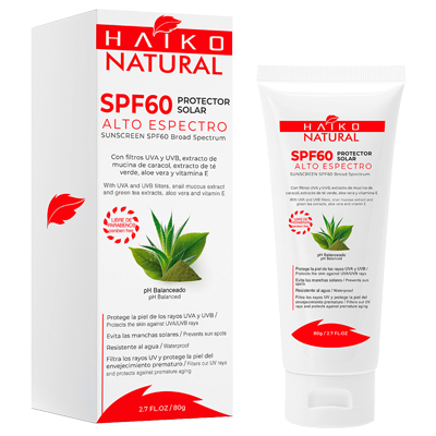 PROTECTOR SOLAR SPF 60 ALTO ESPECTRO HAIKO NATURAL