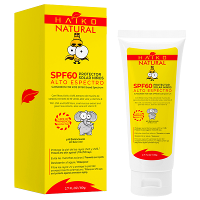 PROTECTOR SOLAR PARA NIÑOS SPF 60 ALTO ESPECTRO