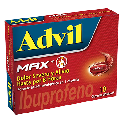 ADVIL MAX Cápsula blanda