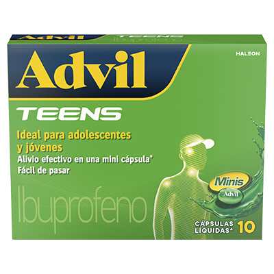 ADVIL TEENS Cápsula blanda