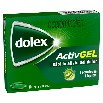 DOLEX ACTIVGEL Cápsula blanda