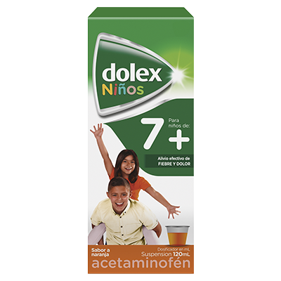 DOLEX NIÑOS SUSPENSIÓN 250 MG/5 ML Suspensión