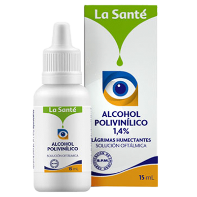 ALCOHOL POLIVINILICO LA SANTE Solución oftálmica