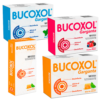 BUCOXOL TRIPLE ACCIÓN Tabletas masticables