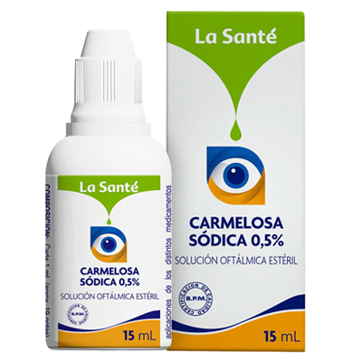 CARMELOSA SODICA LA SANTÉ Gotas oftálmicas